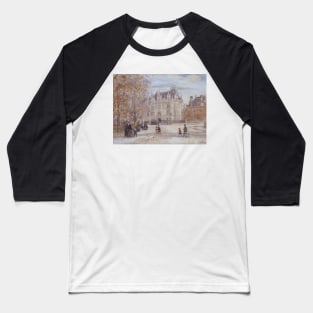 The Fletcher Mansion, New York City by Jean-Francois Raffaelli Baseball T-Shirt